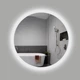 Зеркало с контурной LED подсветкой KR-002 700х700 мм - изображение 1
