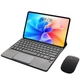 Клавиатура-подставка Smart Keyboard + Мышка для Teclast T40 Pro Ukr+Eng Black - изображение 1