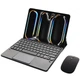 Клавиатура-подставка Smart Keyboard + Мышка для Apple iPad Pro 11 2024 Ukr+Eng Black - изображение 1