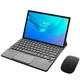 Клавиатура-подставка Smart Keyboard + Мышка для Ulefone Tab A7 Ukr+Eng Black - изображение 1