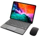 Клавиатура-подставка Smart Keyboard + Мышка для Apple iPad Pro 12.9 Gen 3/4/5/6 Ukr+Eng Black - изображение 1