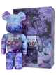 Статуетка Bearbrick x My First Baby x Macau 2023 400% 28 см Medicom Toy Мазки художника - зображення 1