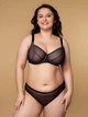 Бюстгальтер с косточками brabrabra SLZ27501011 90G Черный (6900720005382) - изображение 4