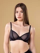 Бюстгальтер с косточками brabrabra SLZ27301077 75C Черный (6900720008819) - изображение 1
