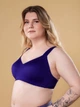 Бюстгальтер без косточек бесшовный brabrabra SLZ27401041 80B Фиолетовый (6900720011567) - изображение 3