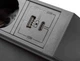 Удлинитель настольный розетка GTV BASCO с креплением, 3 вилки, USB A+C, кабель 1,5m, черный - изображение 4