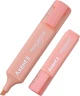 Маркер Axent Highlighter 1-5 мм клиновидный пастель розовый 12 шт (2537-24-A) - изображение 1