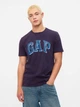 Футболка хлопковая длинная мужская GAP 194081178 L Фиолетовая (1159835375) - изображение 1