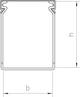 Короб перфорированный 25x40мм 2 пог.м ПВХ серый [6178010] LK4 OBO Bettermann - изображение 2