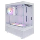 Корпус для ПК 1stPlayer Mi7-A-WH-2F7R-W-1F7-W ARGB Midi Tower ATX, MicroATX, Mini-ITX без БП White - изображение 1