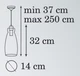 Світильник підвіс VETRO h=37/250 cм, d=14 см, 1*60Вт, Е-27, арт 58121 colorless - зображення 3