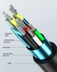 Кабель USB3.0 USB-A/Type-c 3A60W 5Gbps 2 метри - зображення 3