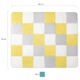 Детский коврик пазл игровой водонепроницаемый 150х180см. KiderKraft LUNO Yellow / Детские развивающие коврики - изображение 5