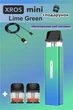 Под система Vaporesso Xros mini Lime Green + 2 картриджа, кабель зарядки Type-C и сюрприз. Електронная сигарета - изображение 1