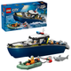 Zestaw klocków LEGO City Pościg łodzią policyjną 264 elementy (60456) - obraz 2