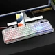 Клавіатура K-25 ігрова мембранна дротова з RGB-підсвіткою USB мультимедійні клавіші - зображення 2