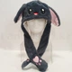 Светящаяся шапка Серый зайчик с подвижными ушками Pikachu Toys - изображение 6