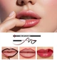 Помада подводка для губ, матовый пилинг-гель для губ Peel-Off Lip Liner 00 Red оттенок - изображение 3