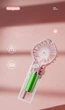 Маленький вентилятор Handy Fan LY-598 аккумуляторный с распылением воды - изображение 5