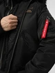 Куртка зимова коротка Airboss CWU Spaceman Hooded Jacket 17600813221, чорна, XL - зображення 8