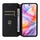 Чохол Deexe Rhombus Book для ZTE Nubia V70 Design - Black - зображення 2