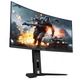 Монитор GIGABYTE MO34WQC2 Gaming Monitor изогнутый OLED 3440x1440 3K Ultra WQHD 34" / 6W - изображение 3