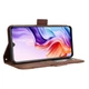 Чехол-книжка с кармашками Deexe Wallet Stand для ZTE Nubia V70 Max - Brown - изображение 7