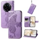 Чохол-книжка з малюнком UniCase Butterfly Pattern для Realme 14 Pro Plus - Light Purple - зображення 1