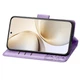 Чохол-книжка з малюнком UniCase Butterfly Pattern для Realme 14 Pro Plus - Light Purple - зображення 4