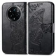 Чохол-книжка з малюнком UniCase Butterfly Pattern для Realme 14 Pro Plus - Black - зображення 2