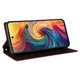 Чехол Deexe Rhombus Book для ZTE Nubia V70 - Red - изображение 3