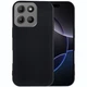 Силіконовий (TPU) чохол Deexe Matte Case для Motorola Moto G15 / G15 Power - Black - зображення 1