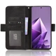 Чехол-книжка с кармашками Deexe Wallet Stand для Infinix Note 50 Pro Plus - Black - изображение 7