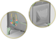 Дорожнє ліжечко RICOKIDS 125 x 65 x 78 см RK-240 Grey-Mint (724010) (5903890605179) - зображення 9