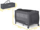 Дорожнє ліжечко RICOKIDS 125 x 65 x 78 см RK-240 Anthracite (724201) (5903890606275) - зображення 5