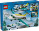 Zestaw klocków LEGO City Samolot pogotowia ratunkowego 403 elementy (60465) - obraz 1
