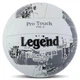 Мяч волейбольный размер №5 для игры в зале и на улице (Indoor/Outdoor) Legend Pro Touch 4071 White-Grey - изображение 1