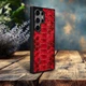 Накладка SkinBacker Python Scales для Samsung Galaxy S24 Ultra Красный (79090) - изображение 1