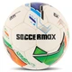Мяч футбольный размер №5 Soccermax Excellent 9495 White-Green-Orange - изображение 1