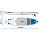 Надувна SUP дошка Neo Sport 320 x 84 x 15 см з веслом, насосом і сумкою для зберігання 170200 (5903890626891) - зображення 5