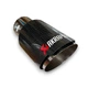 Насадка на выхлопную трубу с хромовым покрытием Akrapovic 89185 48-60мм декоративный наконечник глушителя - изображение 7