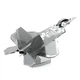 Металлический 3D-пазл AiPin Самолет F-22 - изображение 3