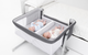 Дитяче ліжечко для близнят Chicco Next2Me Twins Magnet Gray (8058664173280) - зображення 11