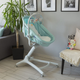 Дитяче ліжечко багатофункціональне Chicco Baby Hug Pro 4 в 1 Aquarelle М'ятa (8058664092178) - зображення 10