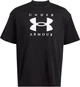 Футболка Under Armour HEAVYWEIGHT BRANDED OVERSIZED черная M 1389146-001 - изображение 1