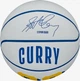 Баскетбольный мяч Wilson NBA PLAYER ICON MINI STEPHEN CURRY бело-синий Размер 3 WZ4007401XB3 - изображение 4