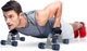 Упоры для отжиманий LiveUp PLASTIC PUSH UP BAR черно-серо-синие LS3164E - изображение 3