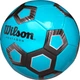 Футбольный мяч Wilson PENTAGON голубо-черный Размер 5 WTE8542XB05 - изображение 2