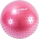 Фітбол масажний LiveUp HALF MASSAGE BALL червоний LS3569 - зображення 1