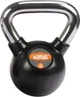 Гиря LiveUp RUBBER KETTEL DUMBELL черная (8,0 кг) LS2044-8 - изображение 1